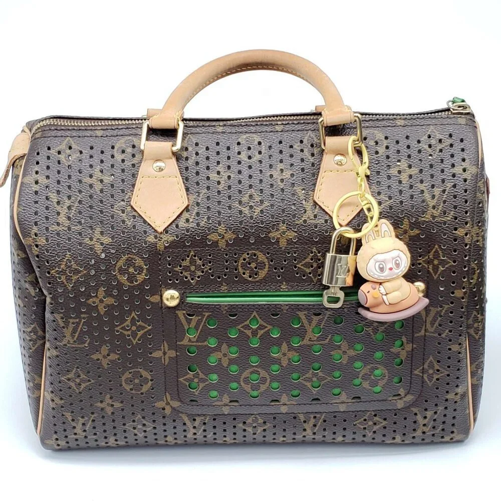 Authentic Louis Vuitton Lock & Key with Labubu Keychain, Keycharm - Picture 2 of 10